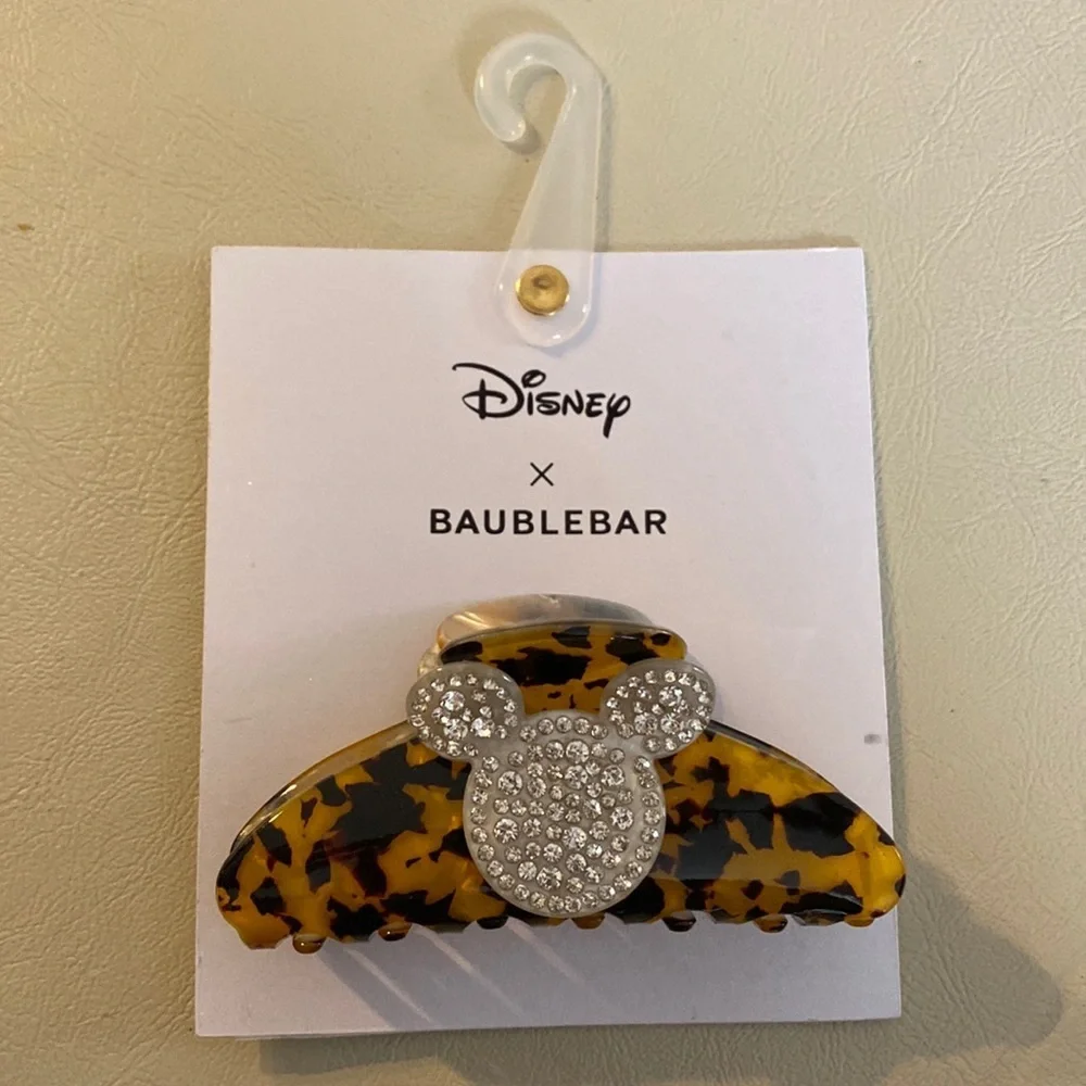 Disney X Baublebar Mickey Mouse Claw Hair Clip